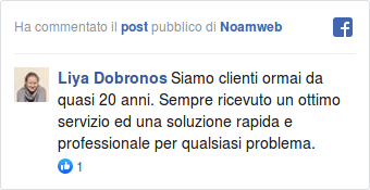 Ottimo servizio di hosting